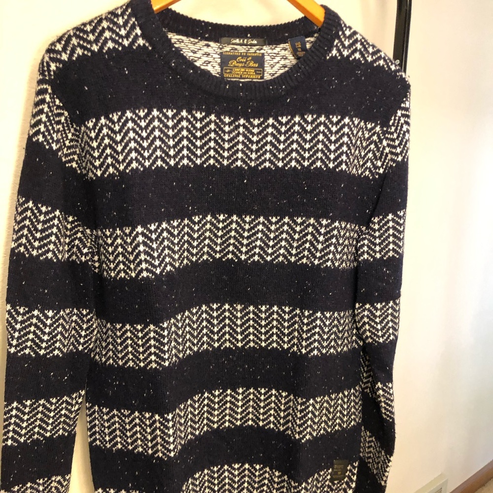Navy Scotch & Soda Wool Sweater